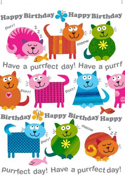 Happy Birthday -- Cats
