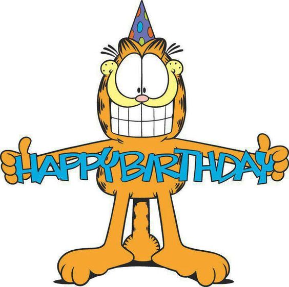 Happy Birthday -- Garfield