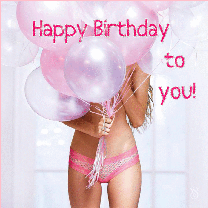 Happy Birthday to You! -- Sexy Girl Bballoons