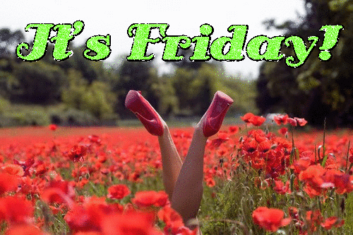 It's Friday! -- Red High Heels