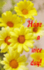 Have a Nice Day! -- Yellow Flowers