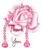 Thank You -- Pink Flower
