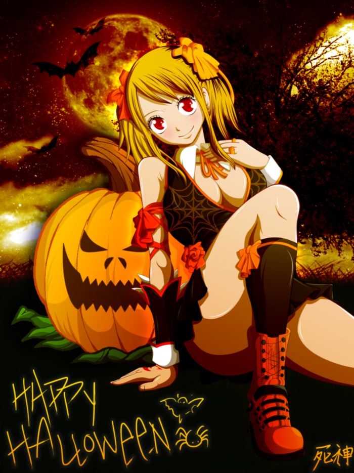 Happy Halloween -- Sexy Anime Witch