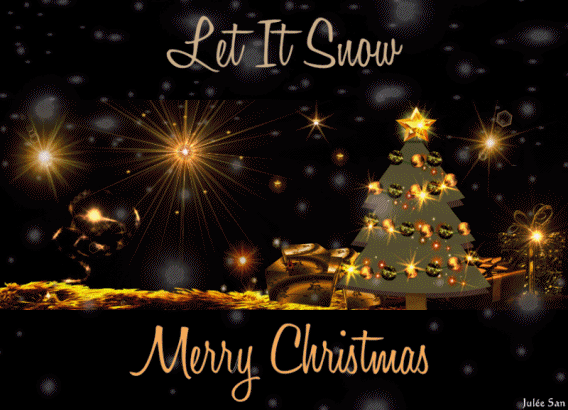 Merry Christmas -- Let It Snow