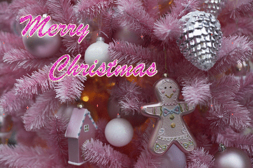 Merry Christmas -- Pink Christmas