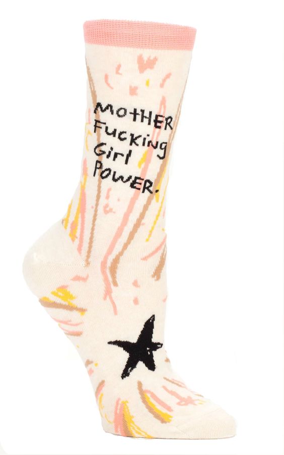 Mother Fucking Girl Power Sock