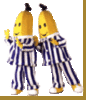 Dancing Bananas in Stripe Pyjamas