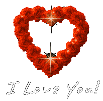 I Love You! -- Flowers Heart