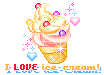 I Love Ice cream!