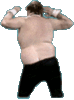 Dancing Fat Man