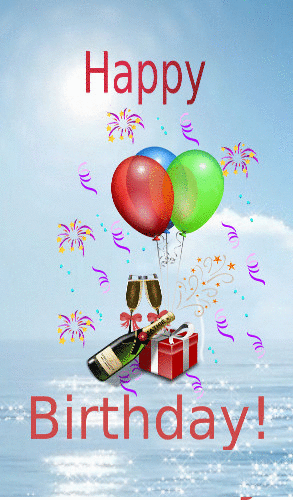 Happy Birthday! -- Balloons