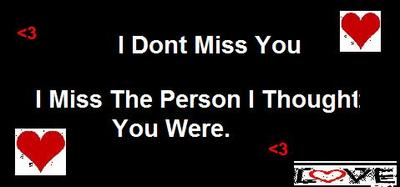 I Dont Miss You
