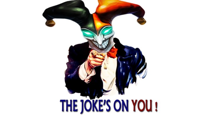 April Fools' Day -- The Joke's On You!