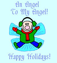 Happy Holidays! -- Snow Angel