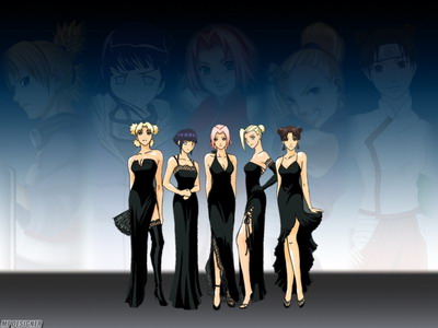 Anime Girls in  black