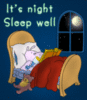 It's night Sleep well