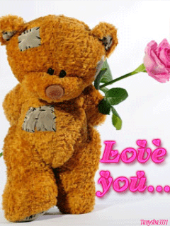 Love You... -- Cute Teddy Bear