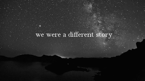 We were a different story