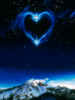 Blue Heart in the Sky