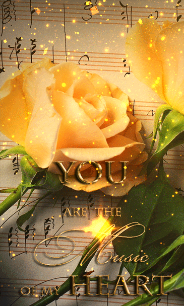You are the music of my heart ♥Love♥