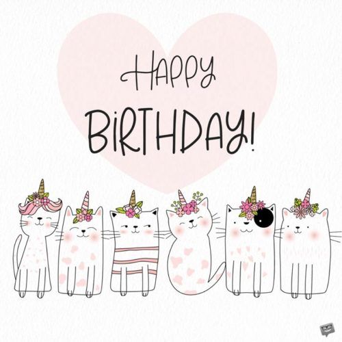 Happy Birthday! -- Unicats 
