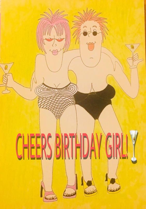 Cheers Birthday Girl!