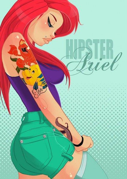 Hipster Ariel