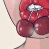 Sexy Lips and Cherries