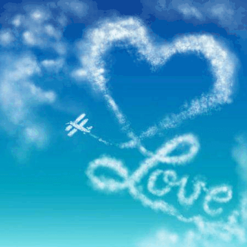 Love Heart in the Sky