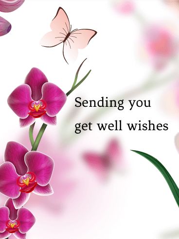 Sending you a get well wishes