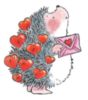 Love -- Cute hedgehog