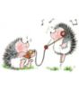Music -- Cute hedgehogs