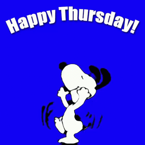 Happy Thursday! -- Snoopy