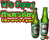 It's tipsy Thursday