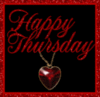 Happy Thursday -- Red Diamond Heart