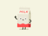 Dancing Milk Animated