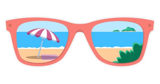 Summer sunglasses