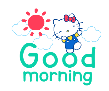 Good Morning -- Hello Kitty