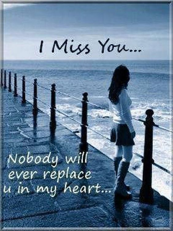 I Miss You...