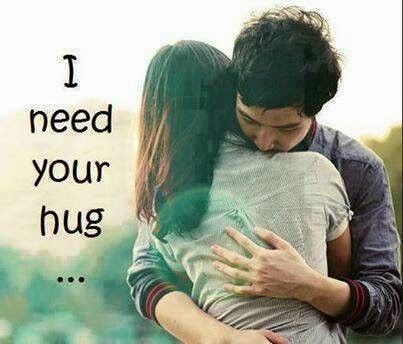 I need your hug