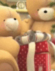 Christmas Star -- Teddy Bear