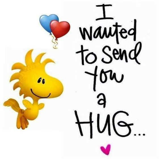 I wanted to send you a HUG...