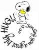 Sending you a great big hug. Snoopy