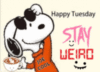 Happy Tuesday -- Snoopy