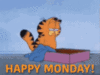 Happy Monday! Garfield