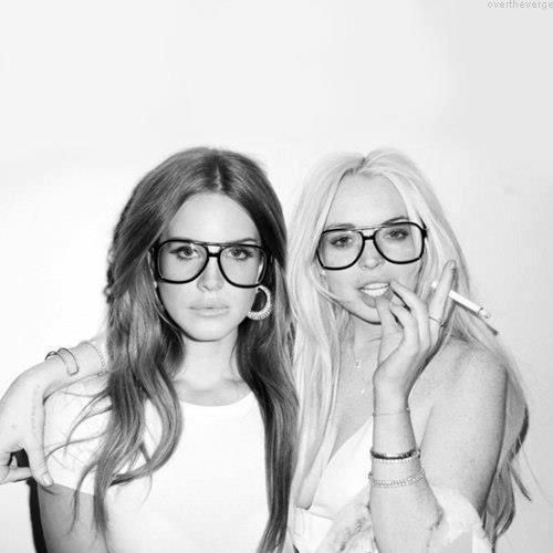 Lindsay Lohan and Lana del rey