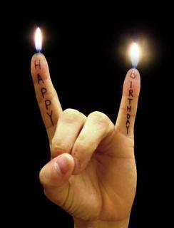 Happy Birthday Finger Lights