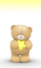 Hello Cute Teddy Bear with Star