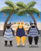 Summer Beach Cats