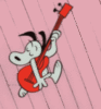 Snoopy dance with Guitar